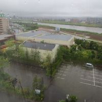 あいにく雨でした