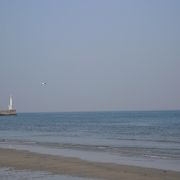 静かな香良洲海岸