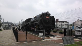 御殿場駅富士山口でSLのD52が見れる