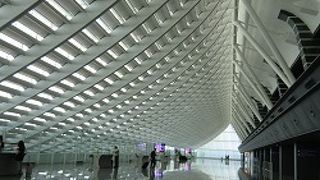 とても綺麗な空港です