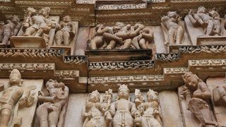 カジュラホ観光の中心