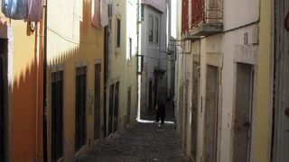 リスボンで最も古い街並みです。