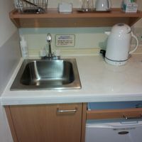 ウィクリーマンションのような流し台です