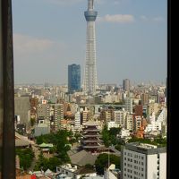 部屋の窓からの眺めです。