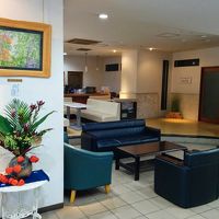 ホテルフロント付近