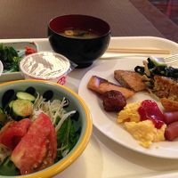 朝食バイキング