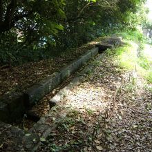 上部の水路