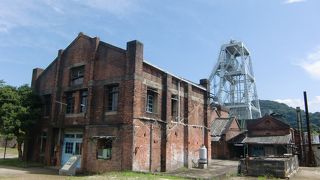 世界遺産候補の万田坑跡