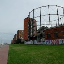 シウダー・ビエハ地区には、モニュメント的に残された街角も。