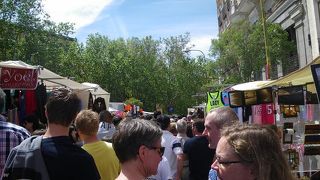 混んでいました。