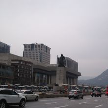 景福宮を眺めたところ