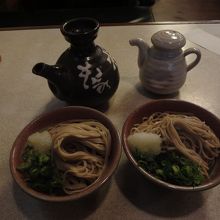 “名物生そば”！