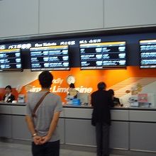 乗車券の販売所