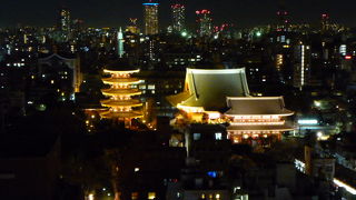 浅草寺を見下ろす絶景スポット