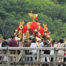野宮神社のお神輿。