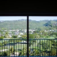 客室から見た景色