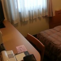 入口のドアぎりぎりに立って撮影した客室