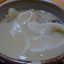 だんご汁のだんご