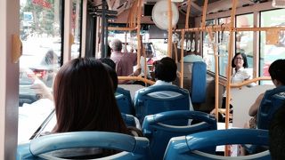 市内観光に便利な無料バス！