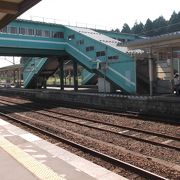 野辺地駅の裏