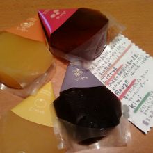 かわいくおいしいジュレたち。