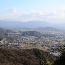 弥谷寺からの眺望