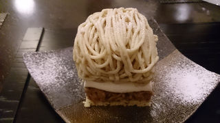 本当の和栗の味が楽しめる美味しいモンブラン！