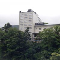 近くの橋からホテルを撮りました