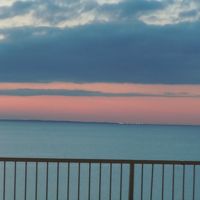 ホテルからの夕景