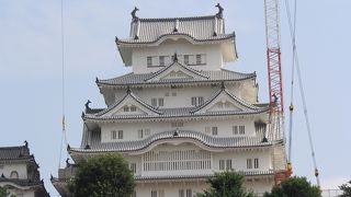 唯々、白いお城