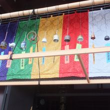 川崎大師 風鈴市　奉納風鈴
