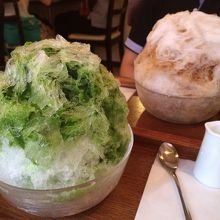 おっきいふわふわカキ氷