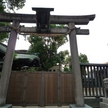 淀川河川公園海老江地区から近い八坂神社