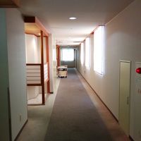 部屋の前の廊下