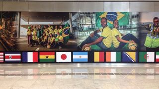 グァルーリョス空港の第三ターミナル(新)