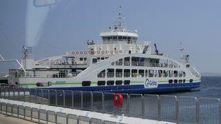 30分の船旅はあっという間