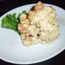 温かいポテトサラダ