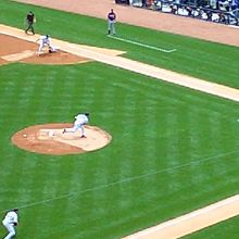 三階席からのマウンド