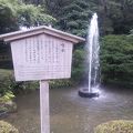 静かで水の音が心地よいです
