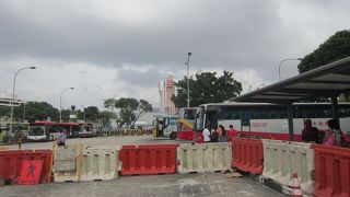マレーシア・ジョホールバルへの直行バス発着ターミナル