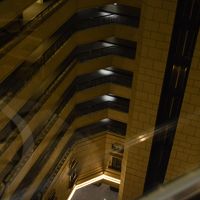 吹き抜け〜エレベーター内より