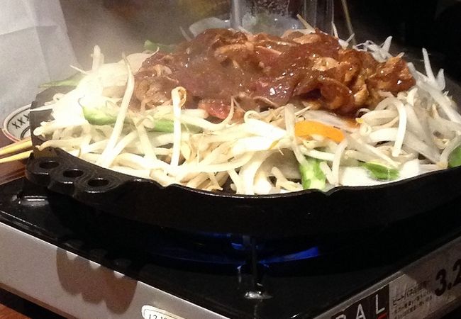 ジンギスカンがおすすめ