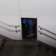 中は良く見えませんが