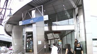 ルンピニ公園で有名な駅
