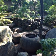 本堂のあたりは木々でいっぱいです