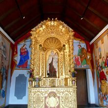 ペルー大農園領主の家の礼拝堂。