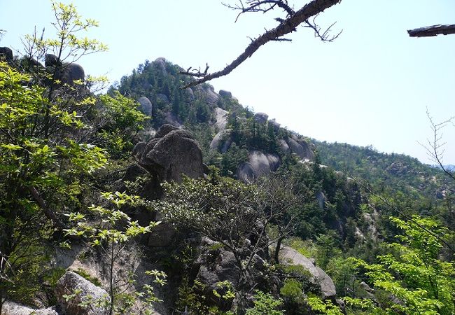 低山ですが厳しい山です。