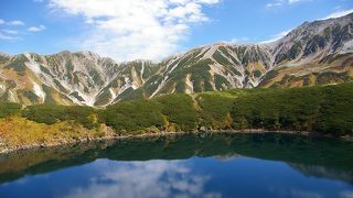 紅葉の絶景・立山室堂