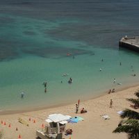 ラナイからカイマナビーチを眺む