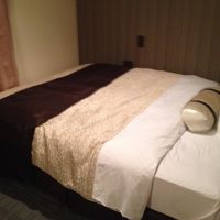 部屋にベットがはまってるような感じです。